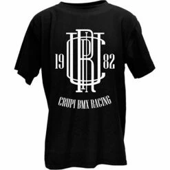 APPAREL Crupi Stacked T-Shirt-Black/White