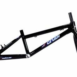 Crupi Pit Bike Frame/Fork Kit-Black