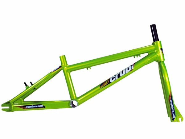 Crupi Pit Bike Frame/Fork Kit-AntiFreeze Green FRAMES 1 Crupi Pit Bike Frame/Fork Kit-AntiFreeze Green FRAMES
