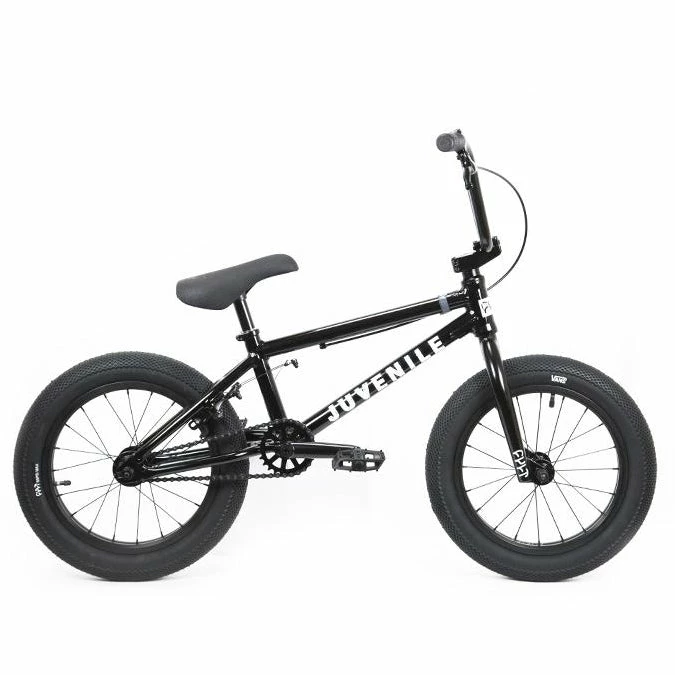 Cult Juvenile 16" BMX Bike-Black 1 Cult Juvenile 16" BMX Bike-Black