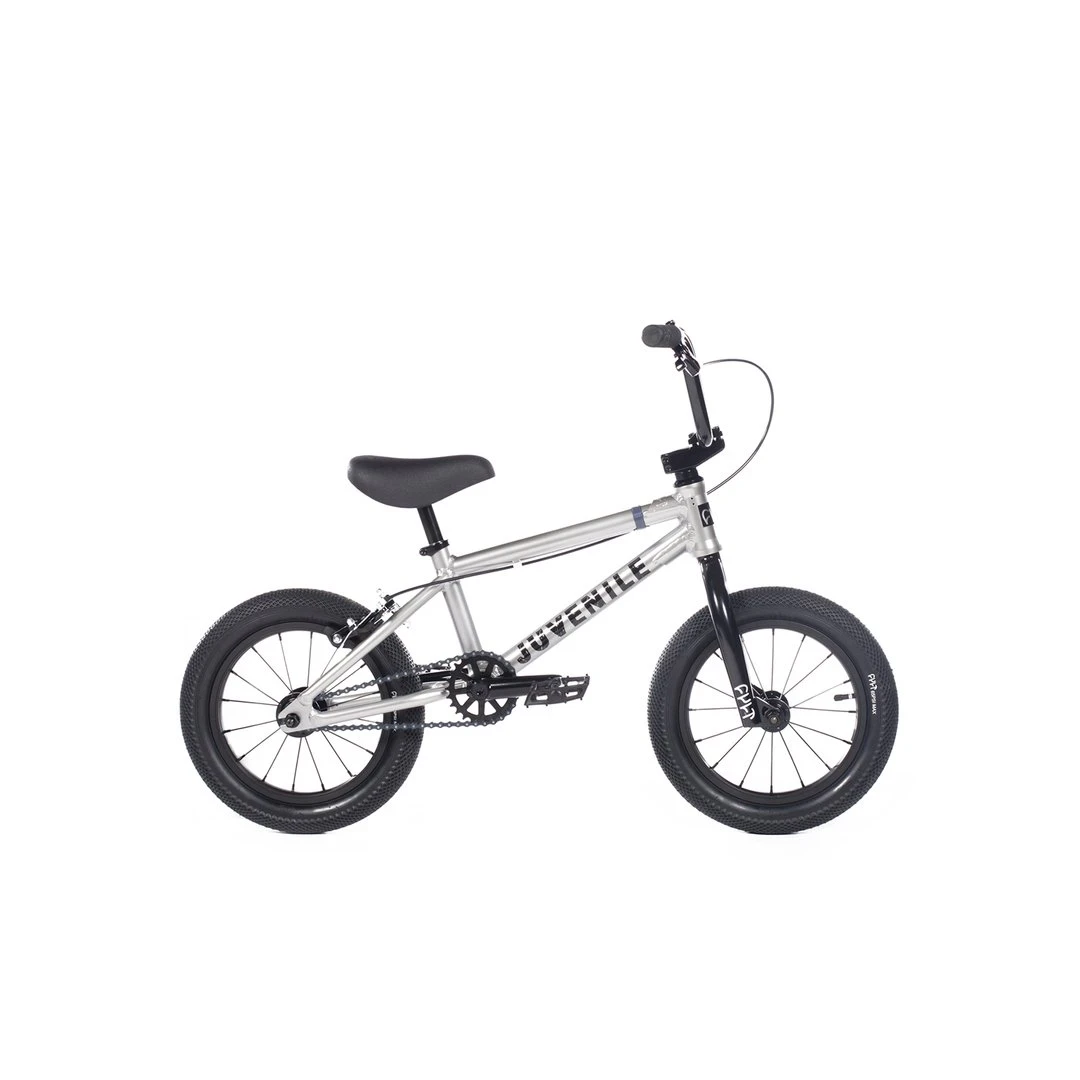 Cult Juvenile 14" BMX Bike-Silver FREESTYLE BIKES 2 Cult Juvenile 14" BMX Bike-Silver FREESTYLE BIKES