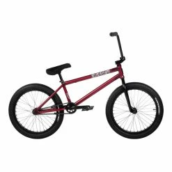 Subrosa Malum BMX 21"TT Bike-Matte Trans Red FREESTYLE BIKES