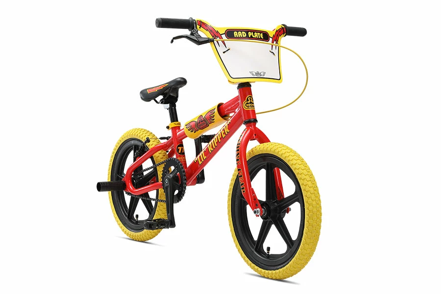 RACE BIKES SE Racing Lil Ripper 16" BMX Bike-Red 5 RACE BIKES SE Racing Lil Ripper 16" BMX Bike-Red