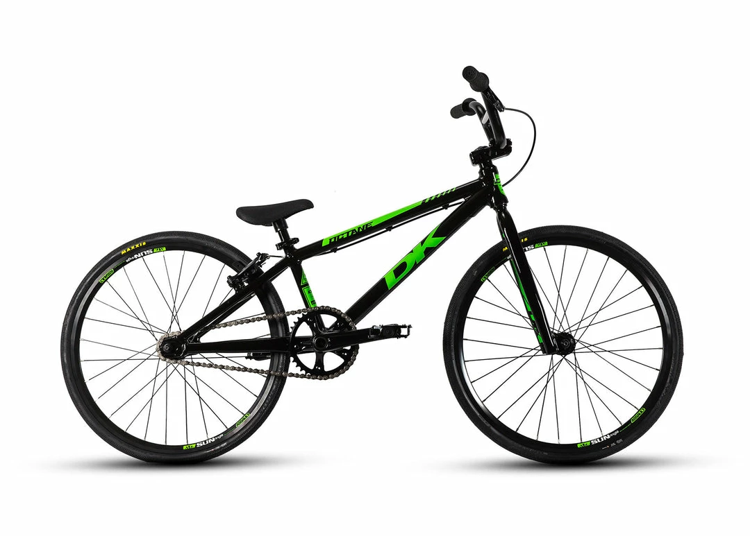 RACE BIKES DK Octane Junior BMX Bike-Black/Green 1 RACE BIKES DK Octane Junior BMX Bike-Black/Green