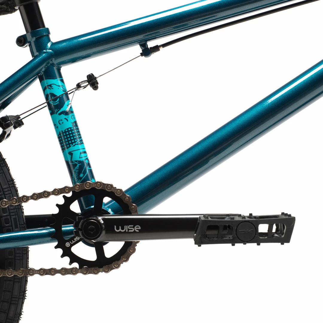 DK Cygnus 20.5"TT BMX Bike-Harbor Blue 4 DK Cygnus 20.5"TT BMX Bike-Harbor Blue