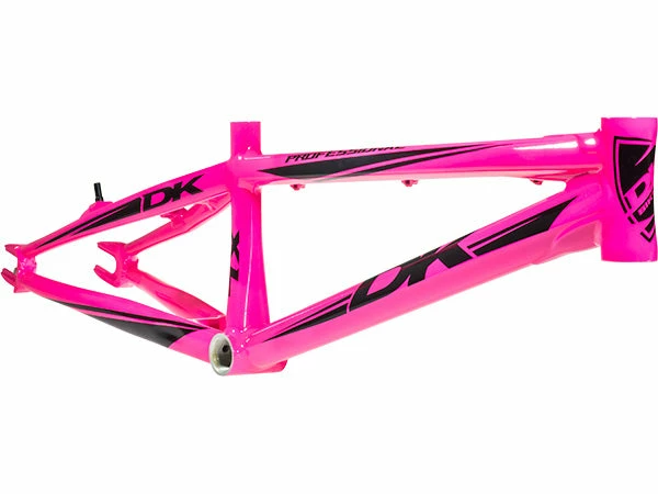 DK Professional V2 BMX Race Frame 20mm-Neon Pink 1 DK Professional V2 BMX Race Frame 20mm-Neon Pink