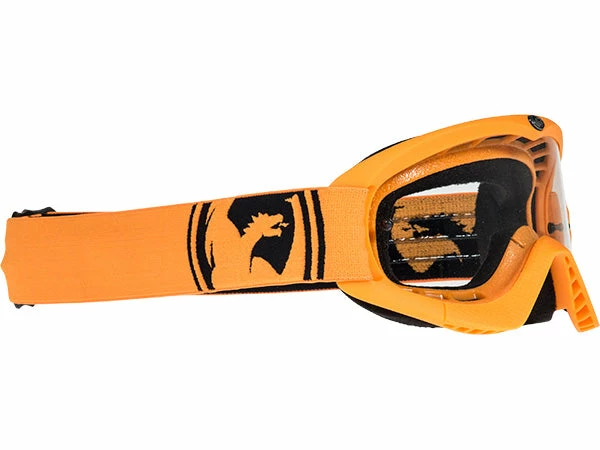PROTECTIVE GEAR Dragon MX Goggles Youth-Orange/Clear 1 PROTECTIVE GEAR Dragon MX Goggles Youth-Orange/Clear