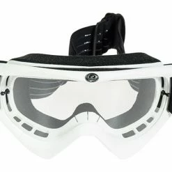 Dragon MX Goggles Youth-White/Clear PROTECTIVE GEAR