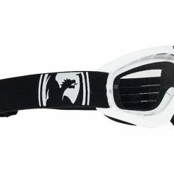 Dragon MX Goggles Youth-White/Clear PROTECTIVE GEAR