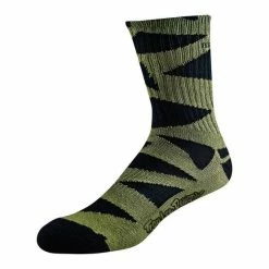 SHOES Troy Lee Edge Crew Socks-Black/Army-11/13
