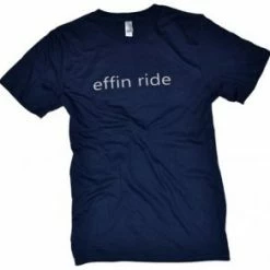 Effin Ride "Effin Ride" T-Shirt-Dark Blue