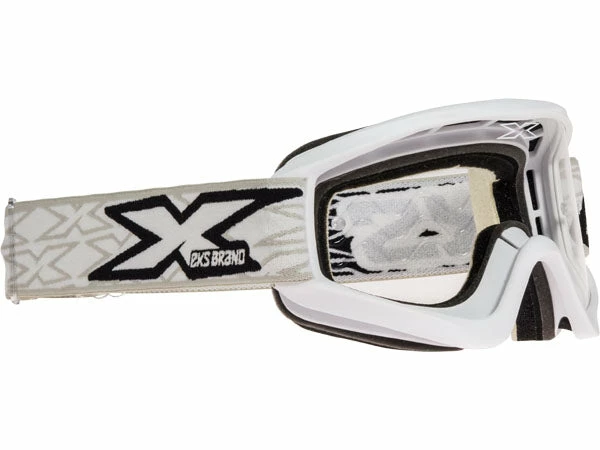 EKS Brand X-Brand Flat Out Goggles-Matte White/Clear 1 EKS Brand X-Brand Flat Out Goggles-Matte White/Clear