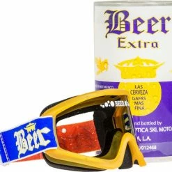 EKS Brand PROTECTIVE GEAR X-Brand Goggles-Ltd Ed Dry Beer Cerveza
