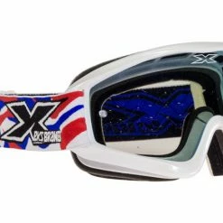 EKS Brand X-Brand Limited Goggles-Red/White/Blue