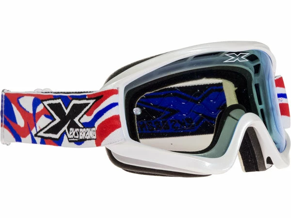 EKS Brand X-Brand Limited Goggles-Red/White/Blue 1 EKS Brand X-Brand Limited Goggles-Red/White/Blue