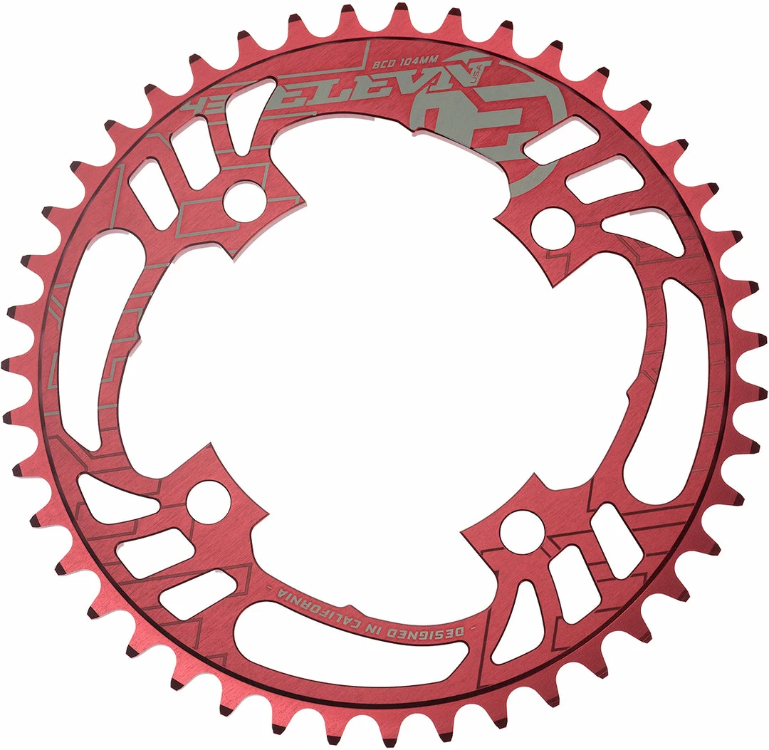Sprockets/Chainrings Elevn Flow Chainring-4-Bolt 4 Sprockets/Chainrings Elevn Flow Chainring-4-Bolt