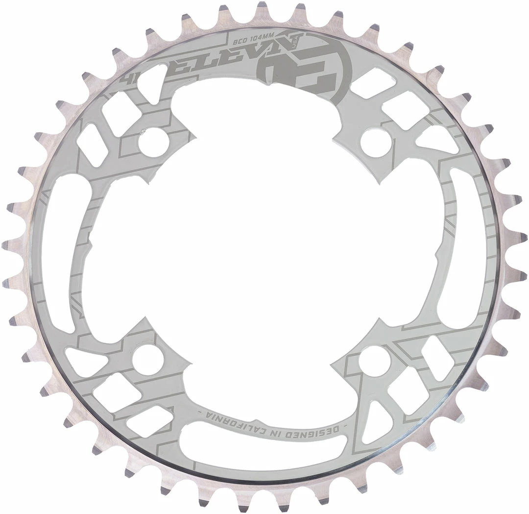 Sprockets/Chainrings Elevn Flow Chainring-4-Bolt 5 Sprockets/Chainrings Elevn Flow Chainring-4-Bolt