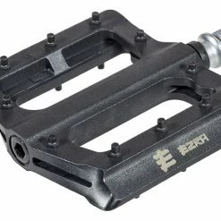 Ezra Flats Plastic Platform Pedals-Black