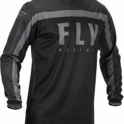 Fly Racing F-16 Jersey-Black/Grey RACE WEAR