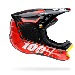 100% Aircraft Downhill Helmet-Bi-Turbo Red