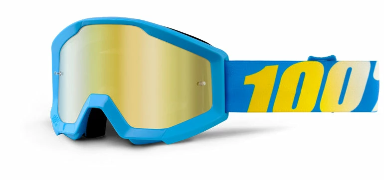 100% Strata Jr Goggles-Blue PROTECTIVE GEAR 1 100% Strata Jr Goggles-Blue PROTECTIVE GEAR