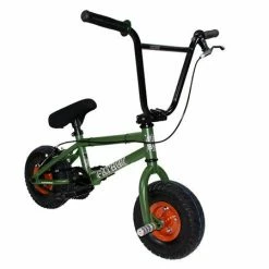 Fat Boy Mini BMX Bike The Assault Pro-Army Green