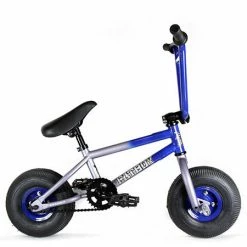 LITTLE BIKES Fat Boy Mini BMX Bike The Assault-Gray/Blue