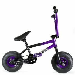 FREESTYLE BIKES Fat Boy Mini BMX Bike The Assault-Purple/Black