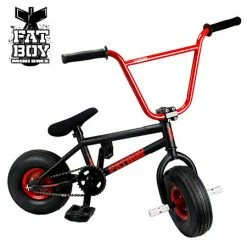 Fat Boy Mini BMX Bike The Assault Pro-Black/Red-OG