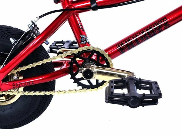 Fat Boy Fatboy Mini BMX Pro Series Bazooka X Bike-Red/Gold 5 Fat Boy Fatboy Mini BMX Pro Series Bazooka X Bike-Red/Gold