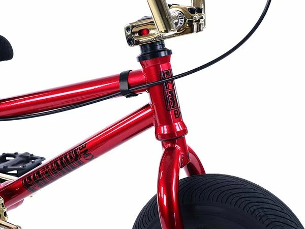 Fat Boy Fatboy Mini BMX Pro Series Bazooka X Bike-Red/Gold 3 Fat Boy Fatboy Mini BMX Pro Series Bazooka X Bike-Red/Gold