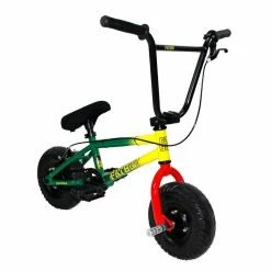 Fat Boy Mini BMX Bike The Assault Pro-Rasta FREESTYLE BIKES