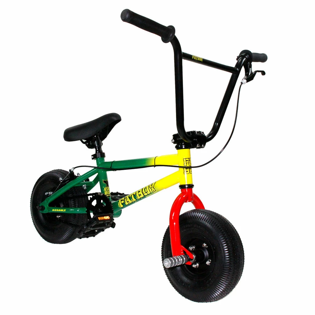 FREESTYLE BIKES Fat Boy Mini BMX Bike The Assault-Rasta 1 FREESTYLE BIKES Fat Boy Mini BMX Bike The Assault-Rasta