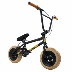 Fat Boy Mini BMX Bike The Assault Pro-Black/Gum Tires LITTLE BIKES