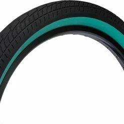 FIT FAF Tire-Wire-20x2.4"-Black/Teal Tires
