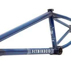 Fit Wifi V2 BMX Frame-Transparent Blue-21"TT FRAMES 8 Fit Wifi V2 BMX Frame-Transparent Blue-21