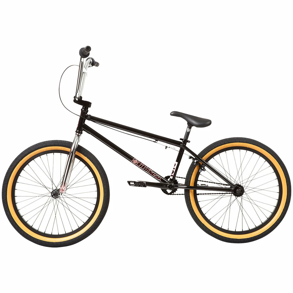 Fit Series 22" BMX Bike-Trans Black 3 Fit Series 22" BMX Bike-Trans Black