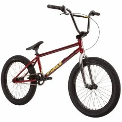 FREESTYLE BIKES Fit TRL 21"TT BMX Bike-Trans Red