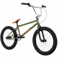 FREESTYLE BIKES Fit TRL XL 21.25"TT BMX Bike-Matte Army Green