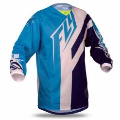 Fly Racing 2014 Kinetic Mesh Race Jersey-Blue/Navy