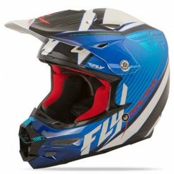 Fly Racing F2 Carbon Fastback Helmet-Black/Blue/White
