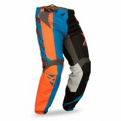 Fly Racing 2015 Kinetic Division Race Pants-Black/Blue/Orange