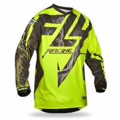 RACE WEAR Fly Racing 2015 Lite Hydrogen Race Jersey-Black/Hi-Vis