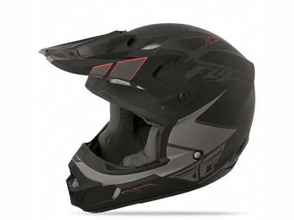 Fly Racing Kinetic Impulse Helmet-Matte Gray/Black PROTECTIVE GEAR 1 Fly Racing Kinetic Impulse Helmet-Matte Gray/Black PROTECTIVE GEAR