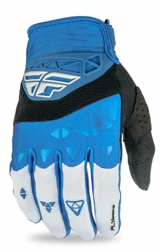 RACE WEAR Fly Racing 2016 F-16 Glove-Blue/White 1 RACE WEAR Fly Racing 2016 F-16 Glove-Blue/White