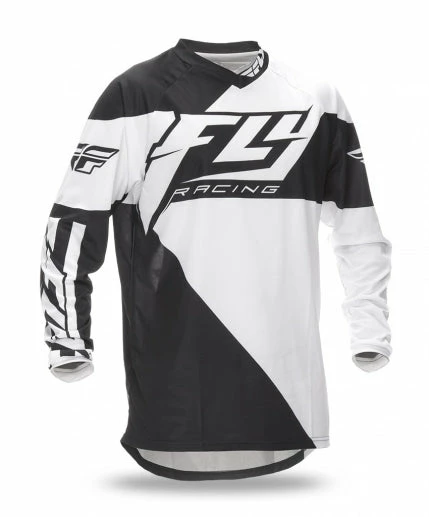 Fly Racing 2016 F-16 Jersey-Black/White RACE WEAR 1 Fly Racing 2016 F-16 Jersey-Black/White RACE WEAR