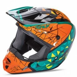 Fly Racing Fly 2017 Kinetic Crux Helmet-Teal/Orange/Black
