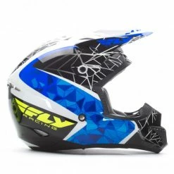 Fly Racing Fly 2018 Kinetic Crux Helmet-White/Black/Blue