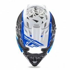 Fly Racing Fly 2018 Kinetic Crux Helmet-White/Black/Blue
