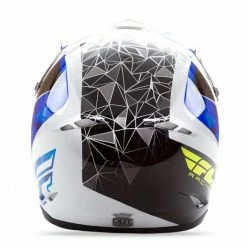 Fly Racing Fly 2018 Kinetic Crux Helmet-White/Black/Blue